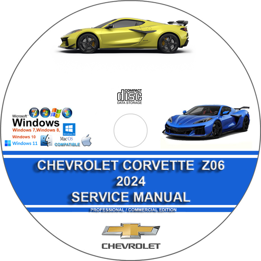 Chevrolet Corvette Z06 2024 Factory Workshop Service Repair Manual + Wiring