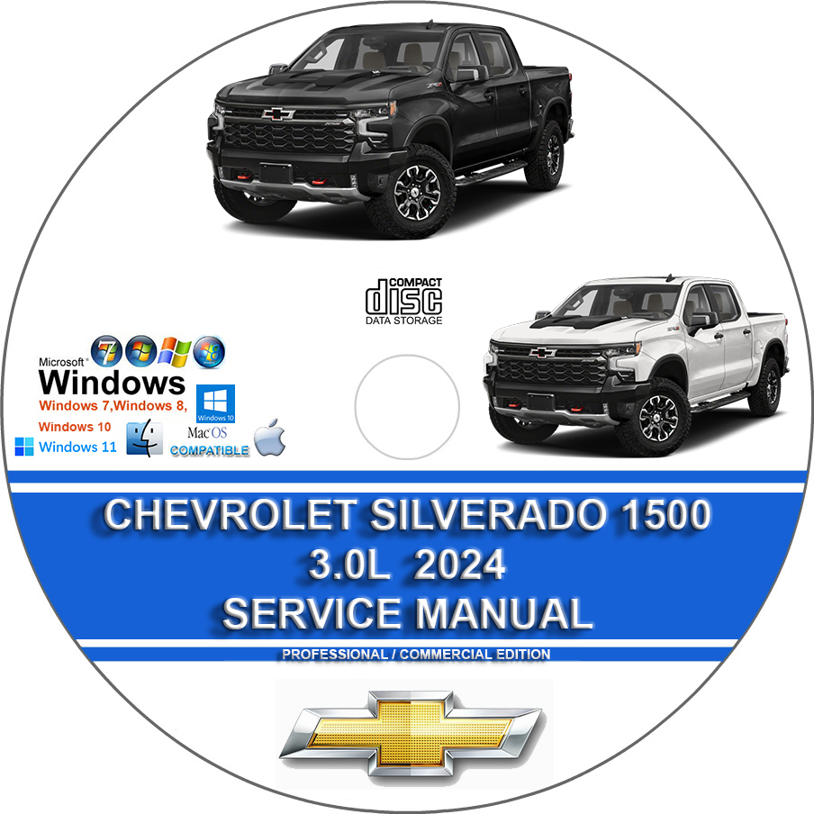 Chevrolet Silverado 1500 3.0L Diesel 2024 Factory Service
