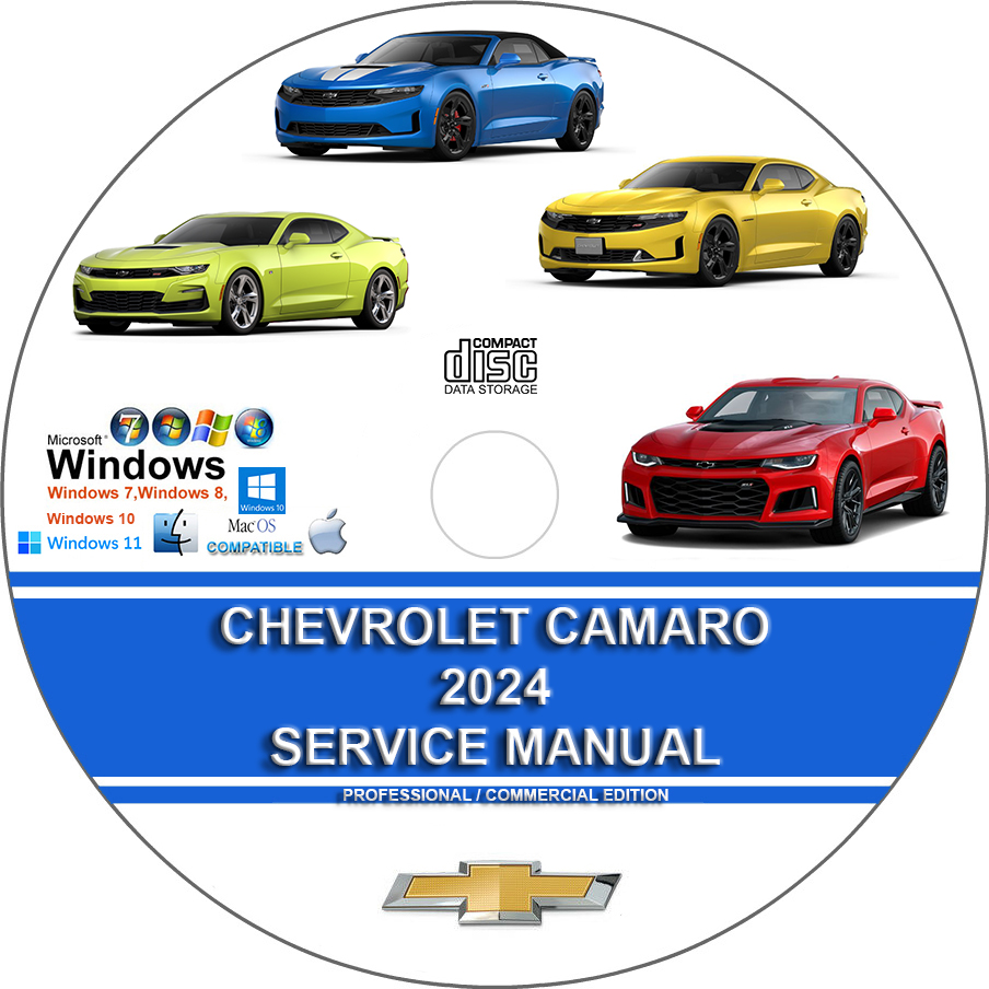 Chevrolet Camaro 3.6L 6.2L 2024 Factory Service Repair Manual