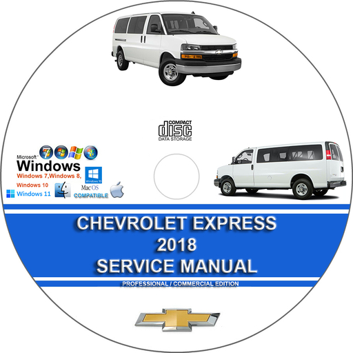 Chevrolet Express 4.3L 6.0L 2.8L Diesel 2018 Factory Workshop Service Repair Manual