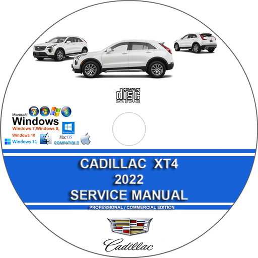 Cadillac XT4 2022 Factory Workshop Service Repair Manual