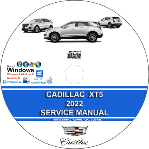 Cadillac XT5 2022 Factory Workshop Service Repair Manual