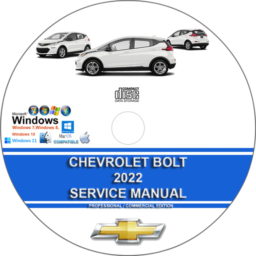 Chevrolet Bolt EV, EUV, EV-LCV 2022 Factory Workshop Service Repair Manual