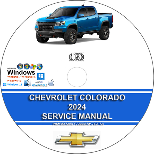 Chevrolet Colorado 2.8L Diesel 2024 Factory Workshop Service Repair Manual
