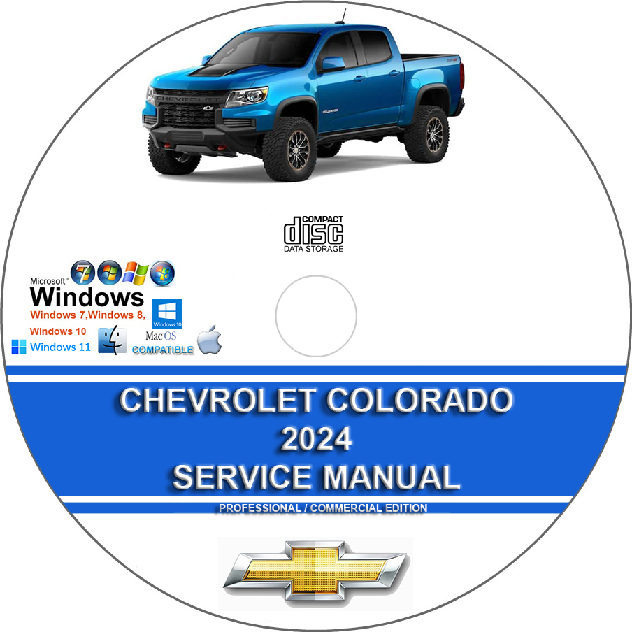 Chevrolet Colorado 2.8L Diesel 2024 Factory Service Repair