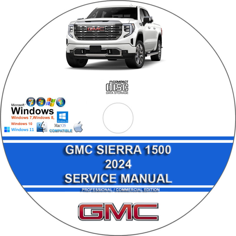 GMC Sierra 1500 2024 Factory Service Repair Manual Manuals