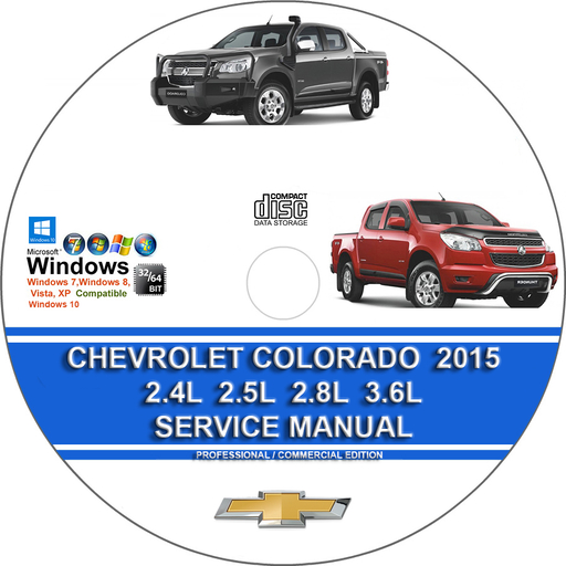 Chevrolet Colorado 2015 Factory Workshop Service Repair Manual