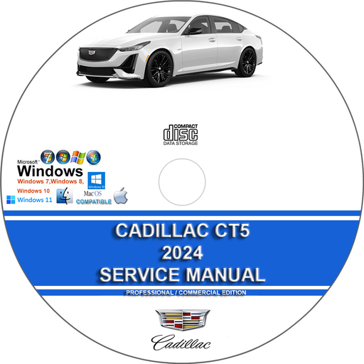 Cadillac CT5 2024 Factory Workshop Service Repair Manual
