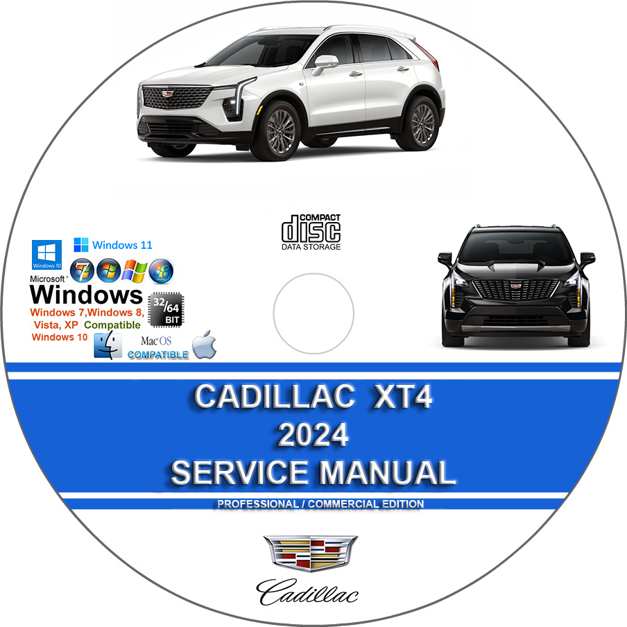 Cadillac XT4 2024 Factory Service Repair Manual Manuals For You