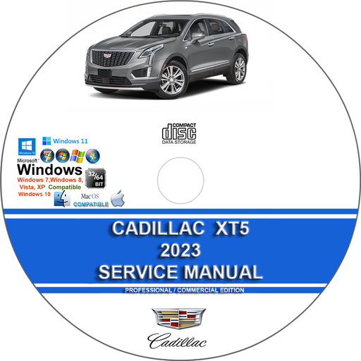 Cadillac XT5 2023 Factory Workshop Service Repair Manual