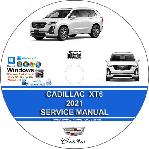 Cadillac XT6 2021 Factory Workshop Service Repair Manual