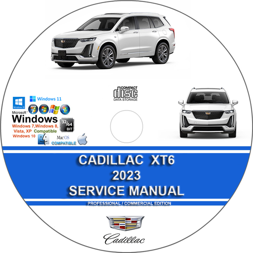 Cadillac XT6 2023 Factory Workshop Service Repair Manual
