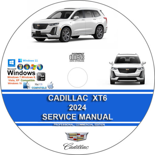 Cadillac XT6 2025 Factory Service Repair Manual Manuals For You