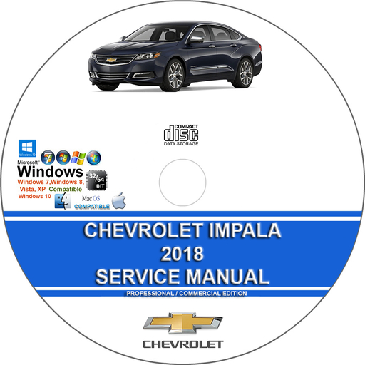 Chevrolet Impala 2018 Factory Workshop Service Repair Manual