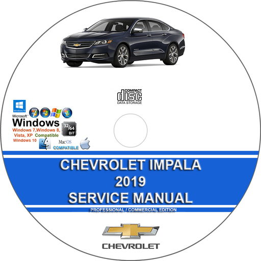 Chevrolet Impala 2019 Factory Workshop Service Repair Manual