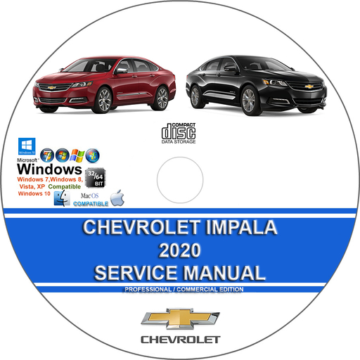 Chevrolet Impala 2020 Factory Workshop Service Repair Manual