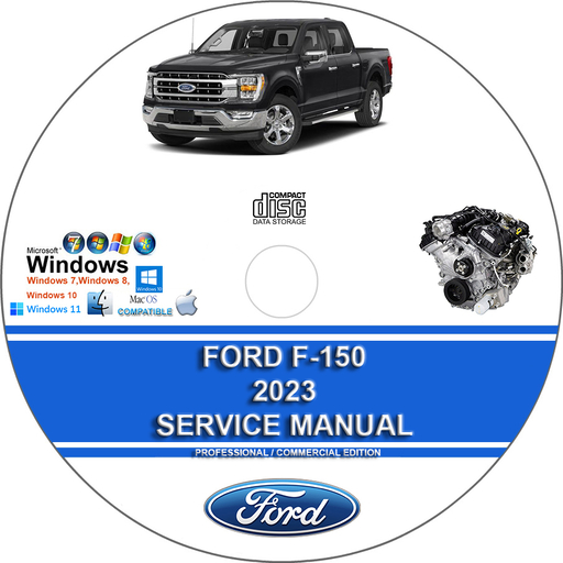 Ford F-150 2023 Factory Workshop Service Repair Manual F150 + Wiring Diagrams