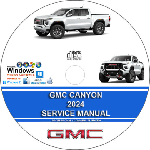 GMC Canyon 2024 Factory Service Repair Manual Manuals For You