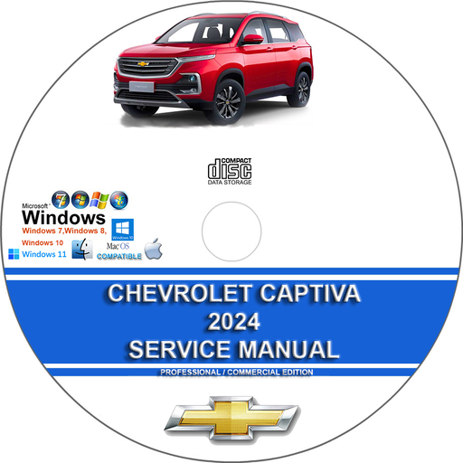 Chevrolet Captiva 1.5L 2024 Factory Workshop Service Repair Manual