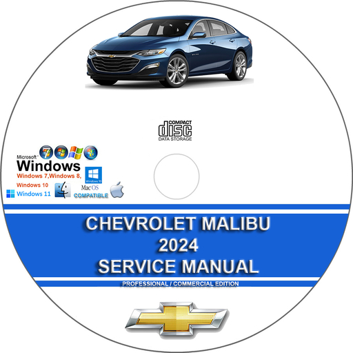 Chevrolet Malibu 1.5L 2024 Factory Workshop Service Repair Manual