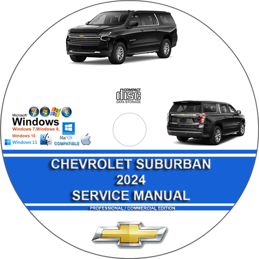 Chevrolet Suburban 3.0L Diesel 2024 Factory Workshop Service Repair Manual