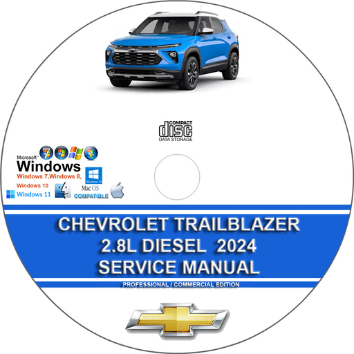 Chevrolet Trailblazer 2.8L Diesel 2024 Factory Workshop Service Repair Manual