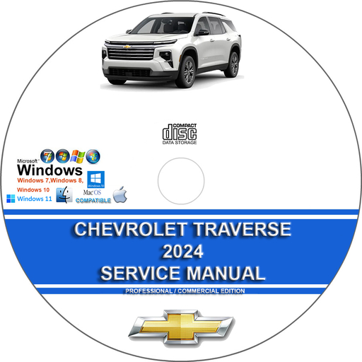 Chevrolet Traverse 3.6L 2024 Factory Workshop Service Repair Manual
