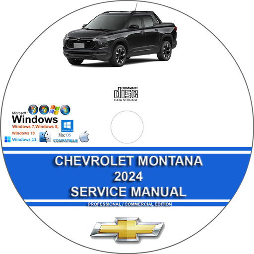 Chevrolet Montana 1.0L and 1.2L 2024 Factory Workshop Service Repair Manual