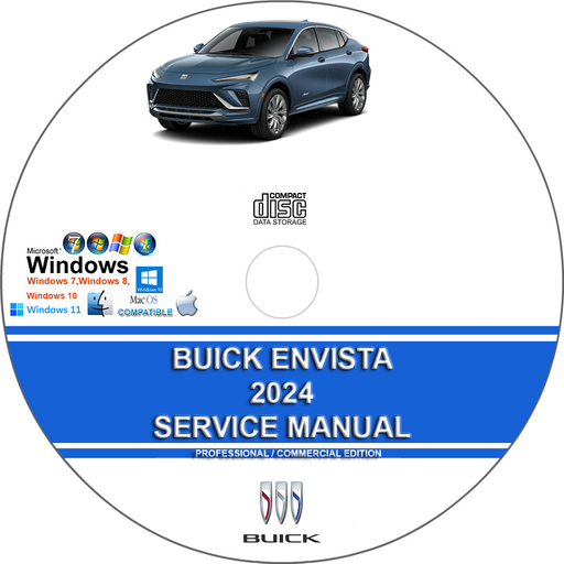 Buick Envista 1.2L 2024 Factory Workshop Service Repair Manual