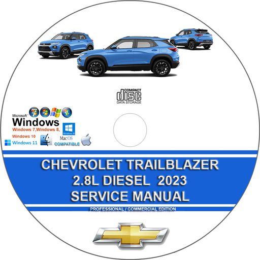 Chevrolet Trailblazer 2.8L Diesel 2023 Factory Workshop Service Repair Manual