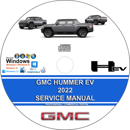 GMC Hummer EV 2022 Factory Workshop Service Repair Manual - NEW