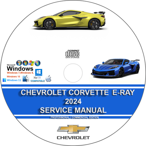 Chevrolet Corvette E-Ray 2024 Factory Workshop Service Repair Manual + Wiring