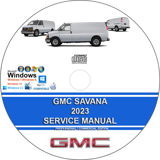 GMC Savana 4.3L 6.6L 2023 Factory Workshop Service Repair Manual