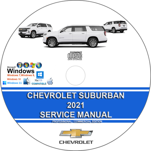 Chevrolet Suburban 2021 Factory Workshop Service Repair Manual