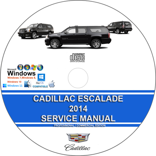 Cadillac Escalade 2014 Factory Workshop Service Repair Manual