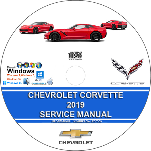 Chevrolet Corvette 6.2L 2019 Factory Workshop Service Repair Manual