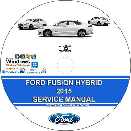 Ford Fusion Hybrid 2015 Factory Workshop Service Repair Manual