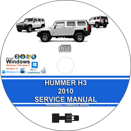 Hummer H3 2010 Factory Workshop Service Repair Manual