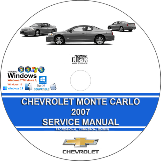 Chevrolet Monte Carlo 2007 Factory Workshop Service Repair Manual