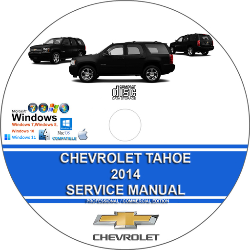 Chevrolet Tahoe 2014 Factory Workshop Service Repair Manual
