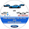 Ford Mustang 2026 Factory Workshop Service Repair Manual + Wiring Diagrams