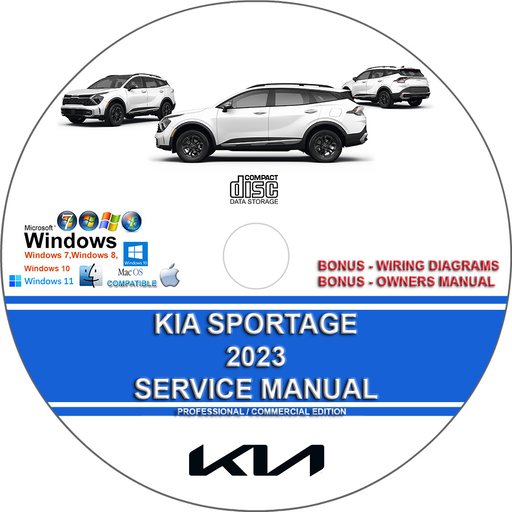 Kia Sportage 2023 Factory Service Repair Manual + Wiring