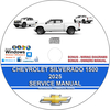 Chevrolet Silverado 1500 2025 Factory Workshop Service Repair Manual + Wiring Diagrams